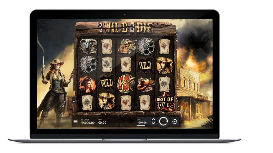 Hacksaw Gaming 2 Wild 2 Die 슬롯 공식 게임 화면