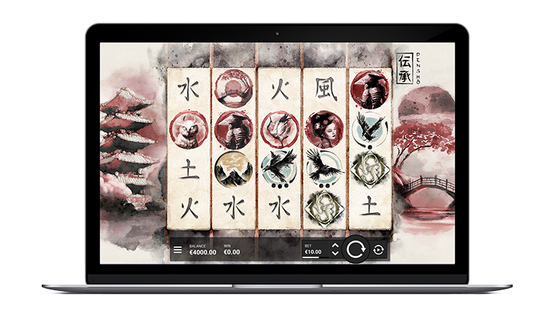 Hacksaw Gaming Densho 슬롯 공식 게임 화면