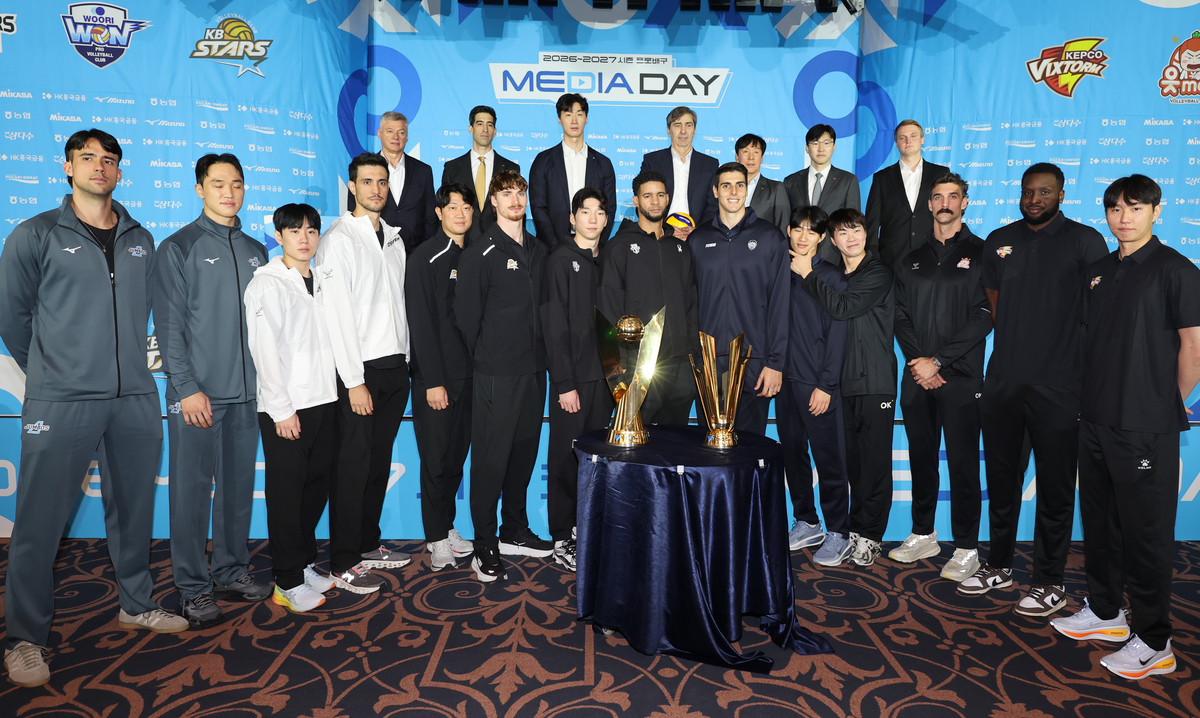 [스경X현장]AG 동료가 V리그에서는 적으로…남자부 미디어데이서 정상 향하여 ‘선전 포고’ 원문 대표 이미지