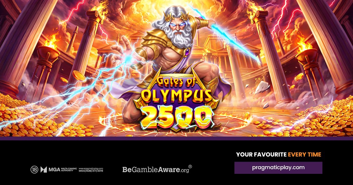 프라그마틱 플레이, 오딘스 신화 시리즈 Gates of Olympus 2500 출시 원문 대표 이미지
