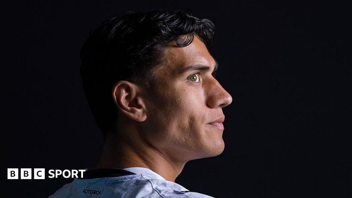 Marko Stamenic pictured in New Zealand kit before the World Cup