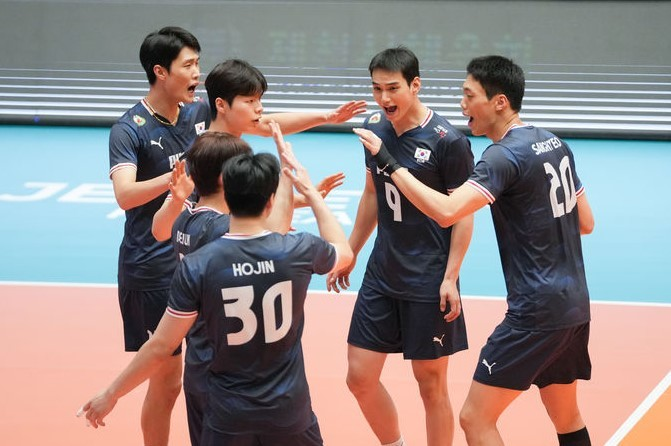 남자배구, 브라질에 역전패… 3차례 평가전 1승 2패 마무리 원문 대표 이미지