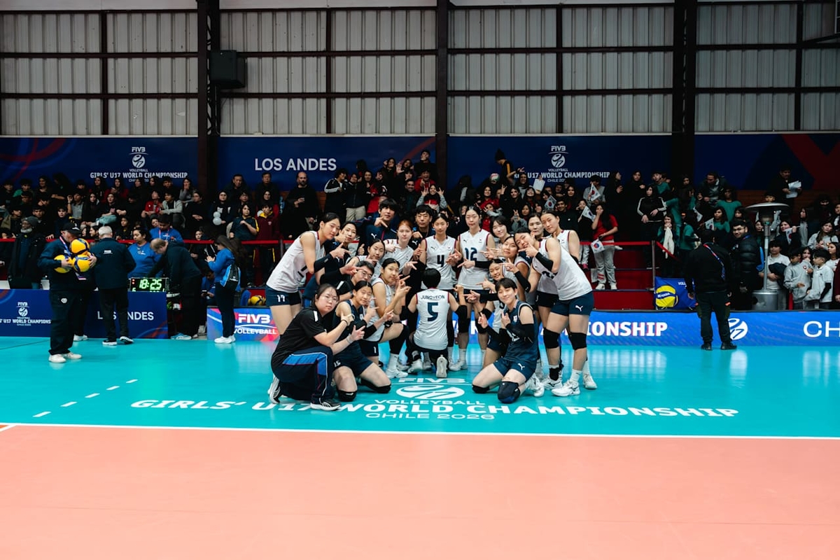 손서연은 1세트만 뛰었다…U-17 여자배구, 세계선수권대회에서 알제리 완파로 5연승→조 1위로 16강행 원문 대표 이미지